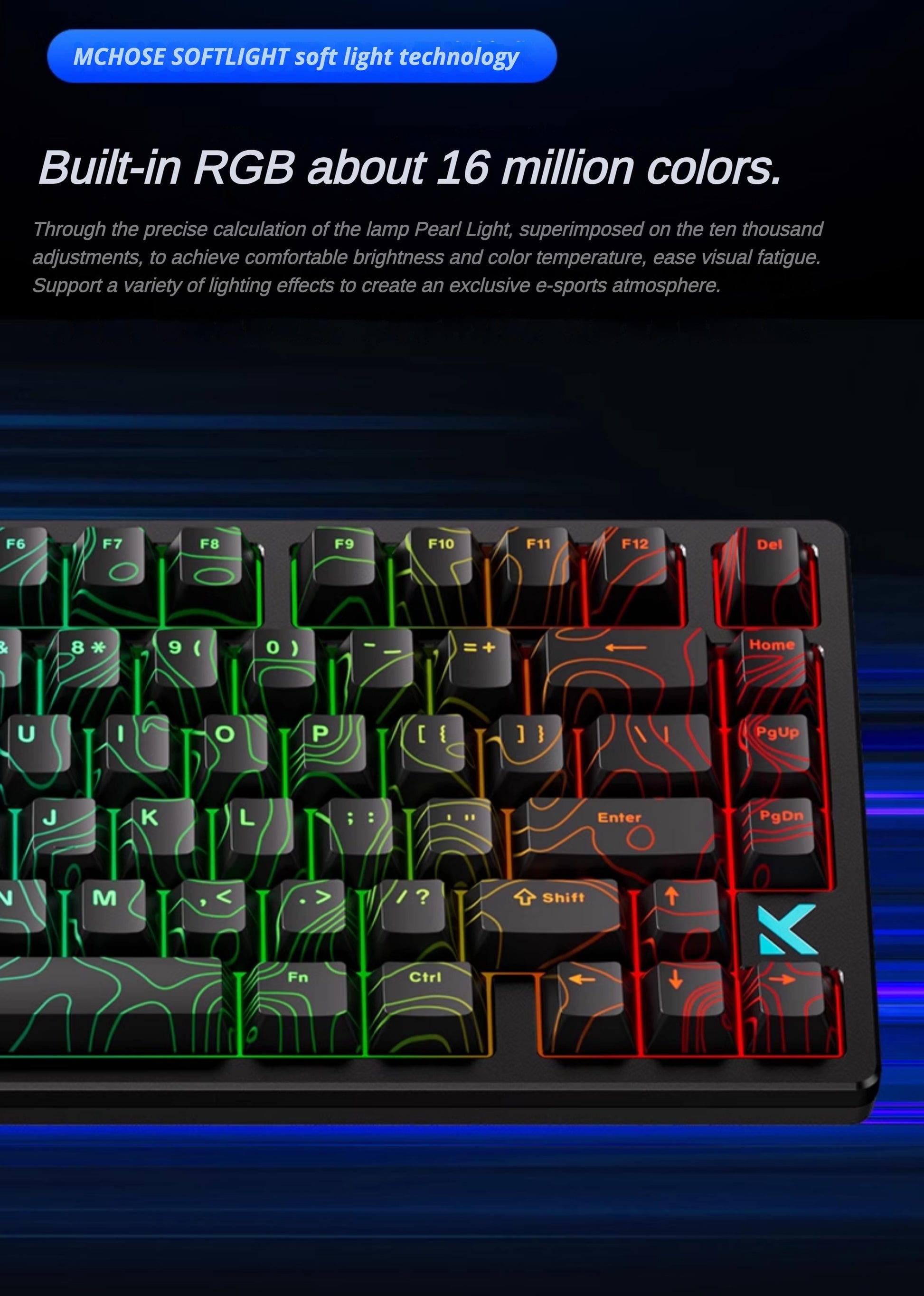 MCHOSE ZERO 75X Magnetic Gaming Keyboard - joorkey