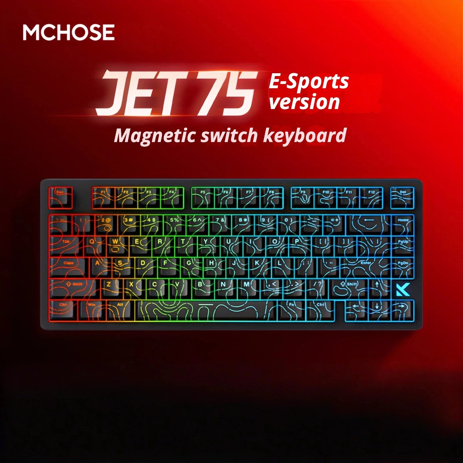 MCHOSE Jet 75 Magnetic Keyboard - joorkey