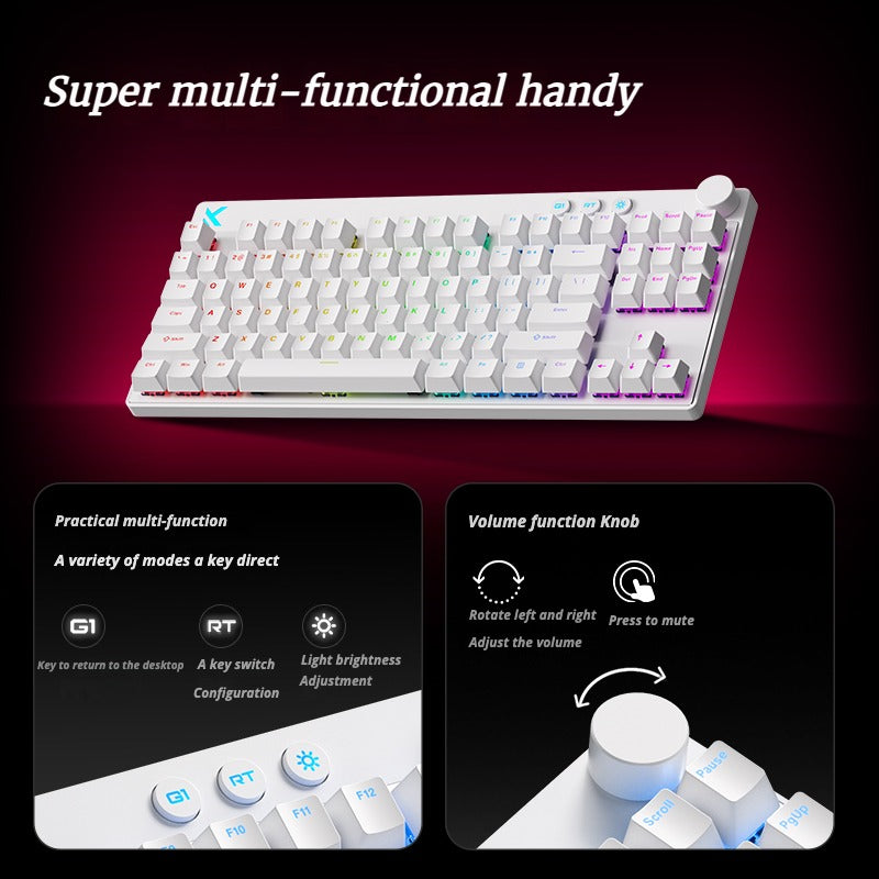 MCHOSE Mix 87 Hall Effect Magnetic Switch Gaming keyboard - joorkey