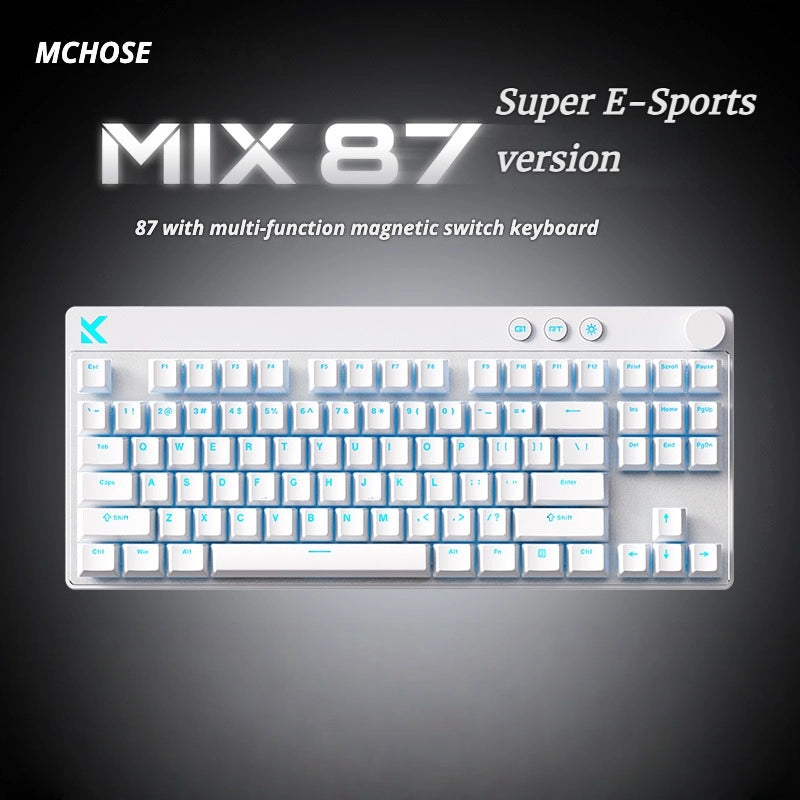 MCHOSE Mix 87 Hall Effect Magnetic Switch Gaming keyboard - joorkey