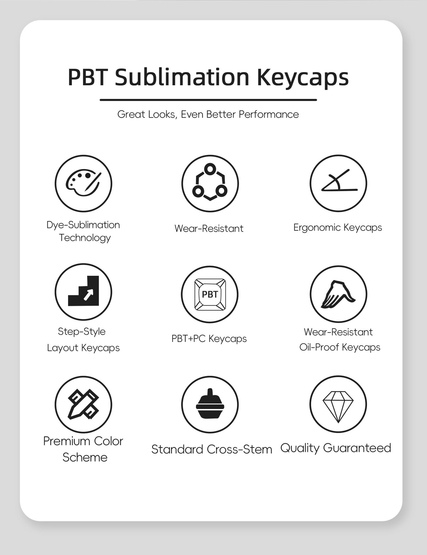 Graffiti Side Backlight Keycaps - joorkey