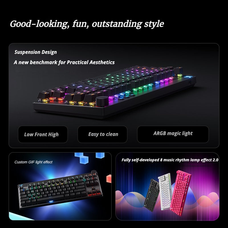MCHOSE Mix 87 Hall Effect Magnetic Switch Gaming keyboard - joorkey