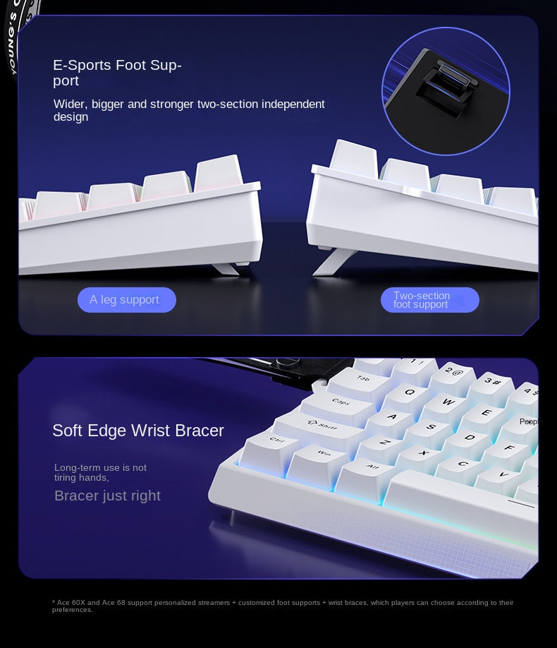 MCHOSE Ace 60/68 Magnetic keyboard
