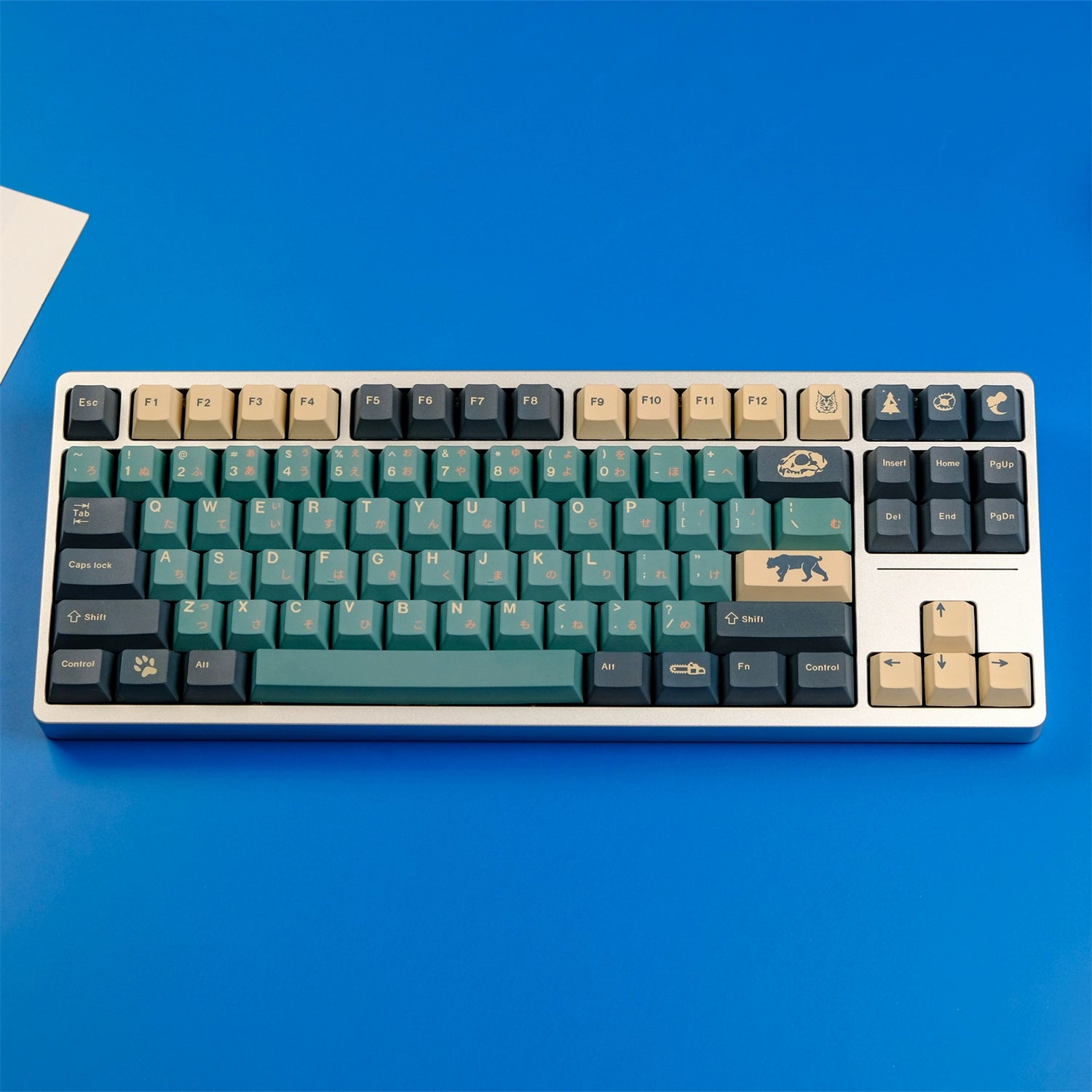 Silent Forest, Keycap PBT Original Height, Sublimation, Mechanical Keyboard Suitable, Customized