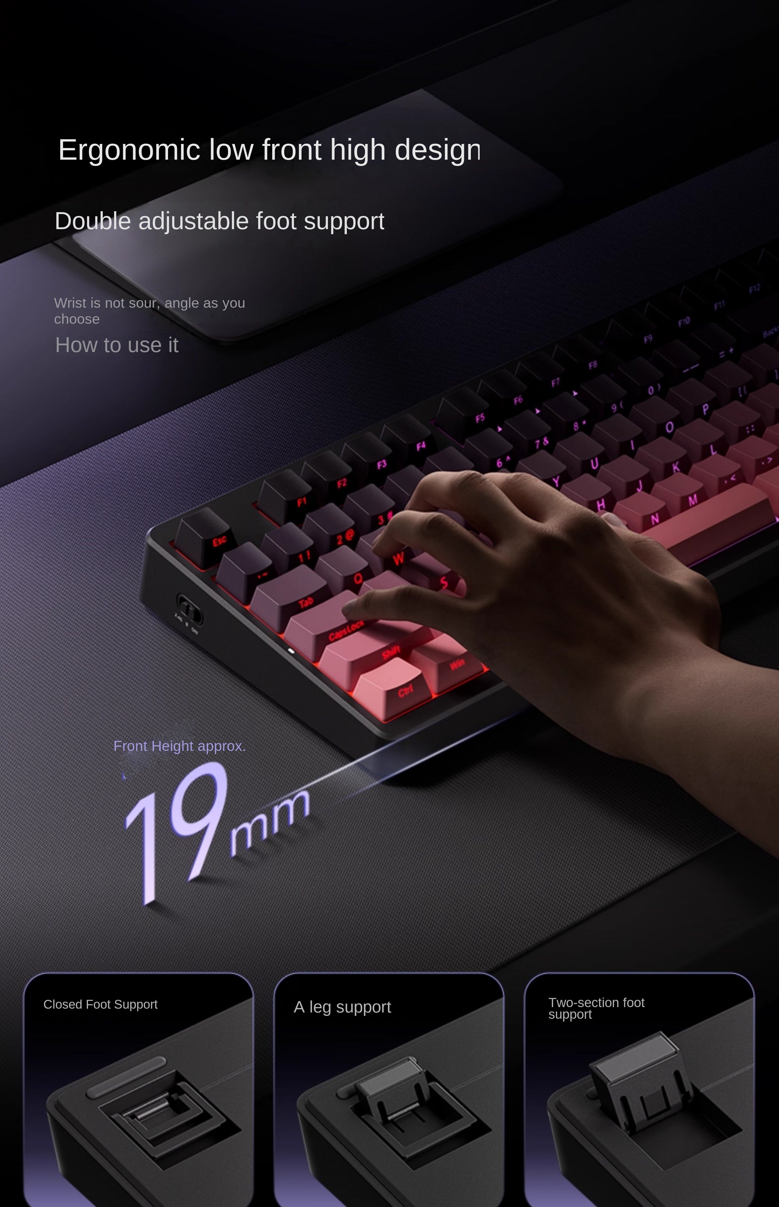 MCHOSE G87 Mechanical keyboard