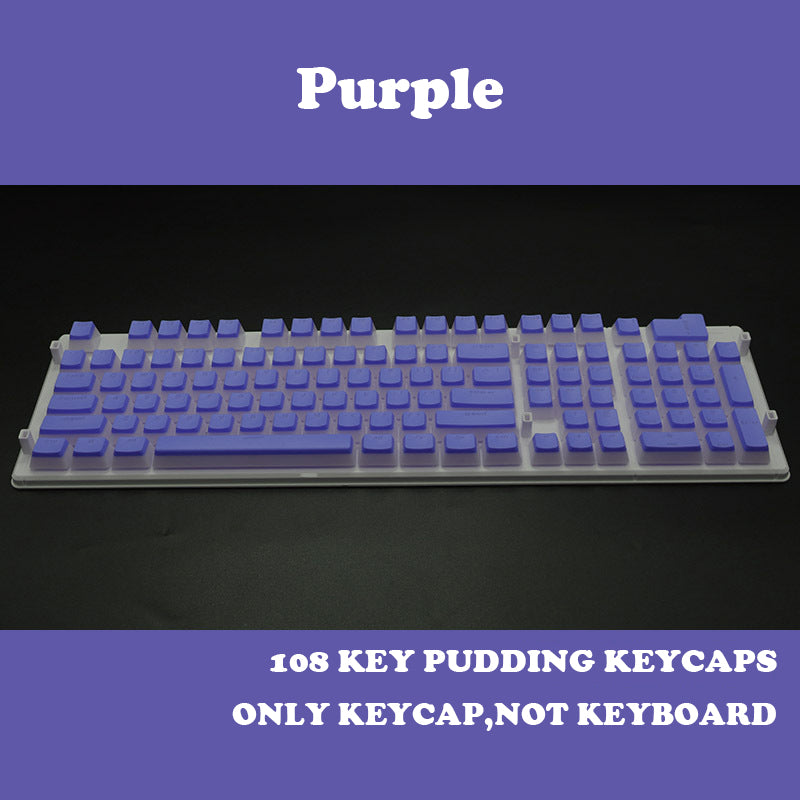 Pudding 129 keys set keycaps