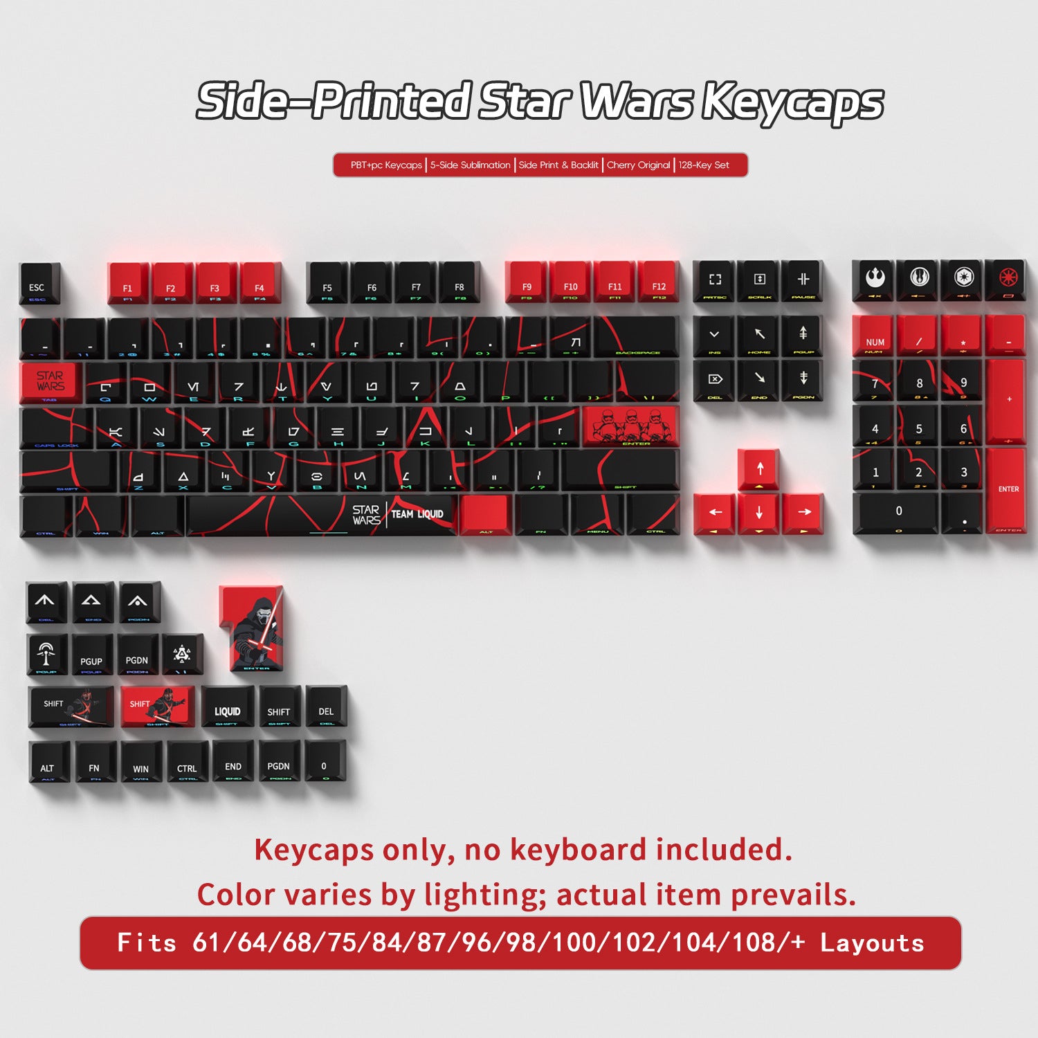 Star Wars Side Backlight Keycaps