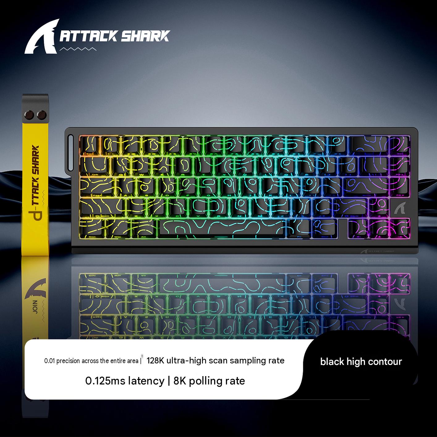 Attack Shark X68HE Magnetic Switch Mechanical Gaming Keyboard