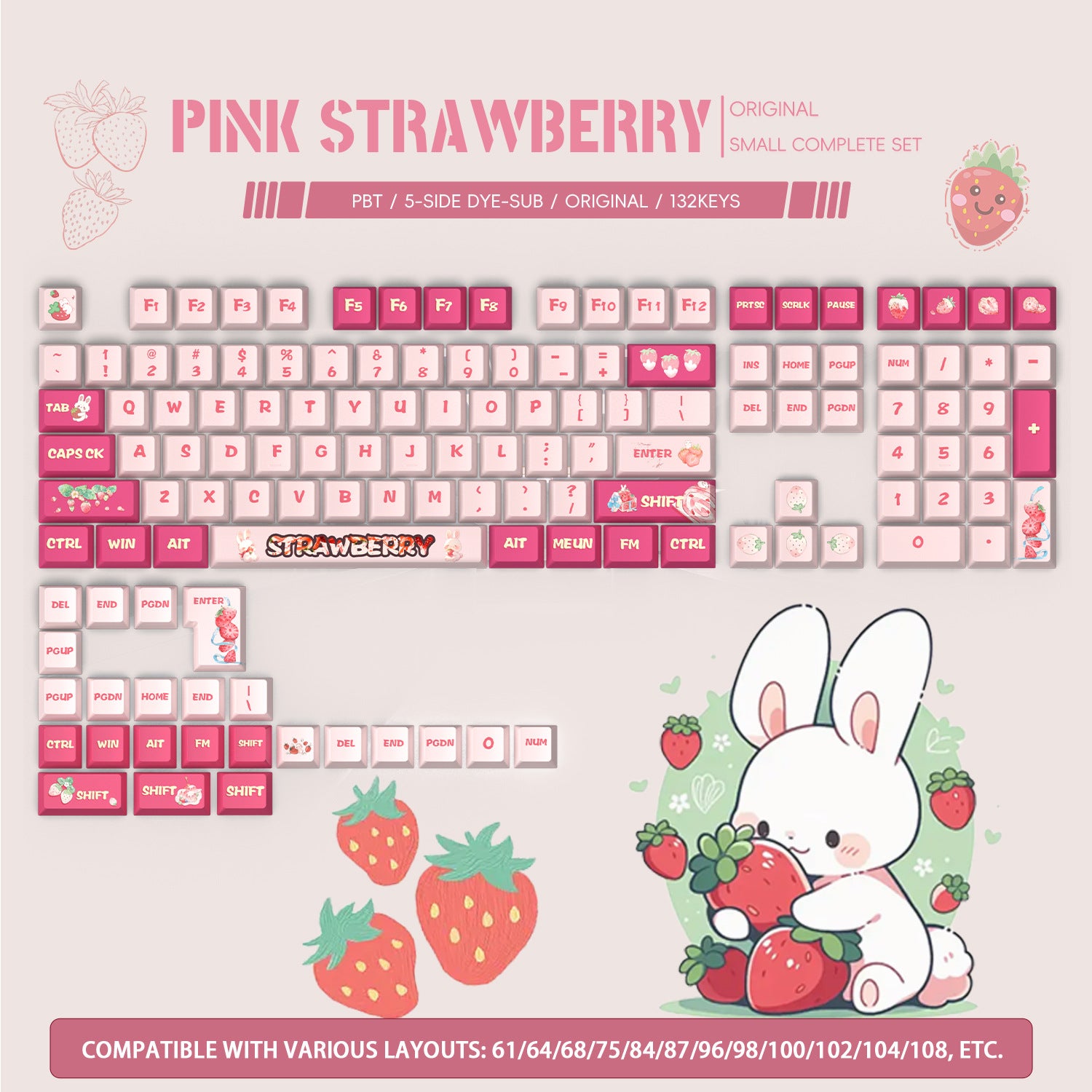 Marshmallow Keycaps