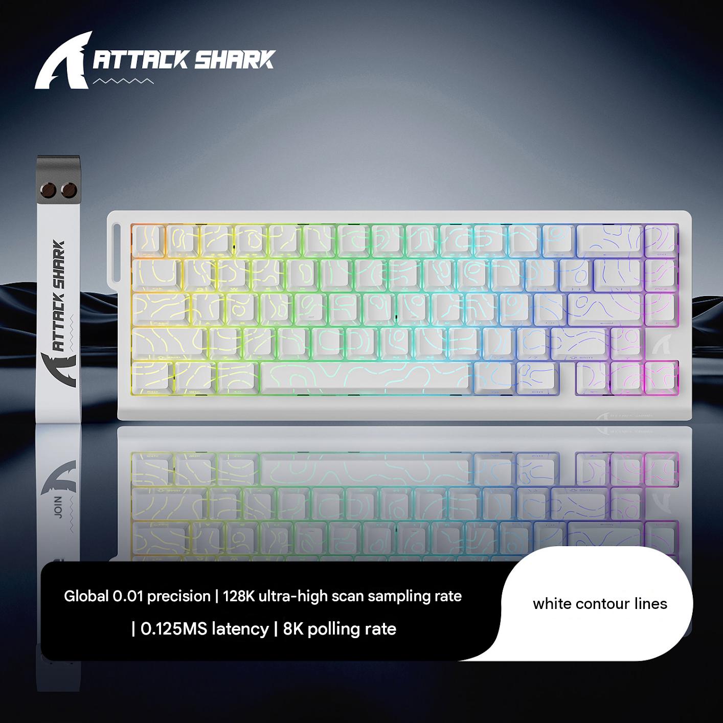 Attack Shark X68HE Magnetic Switch Mechanical Gaming Keyboard