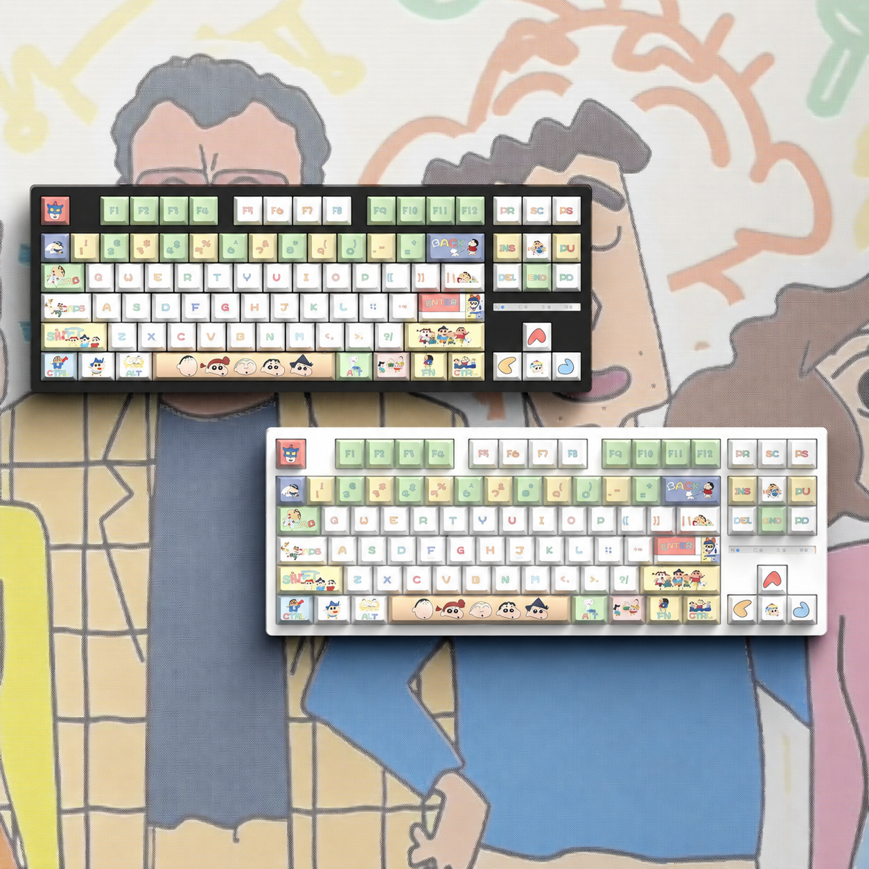 Crayon Shin-Chan Keycaps