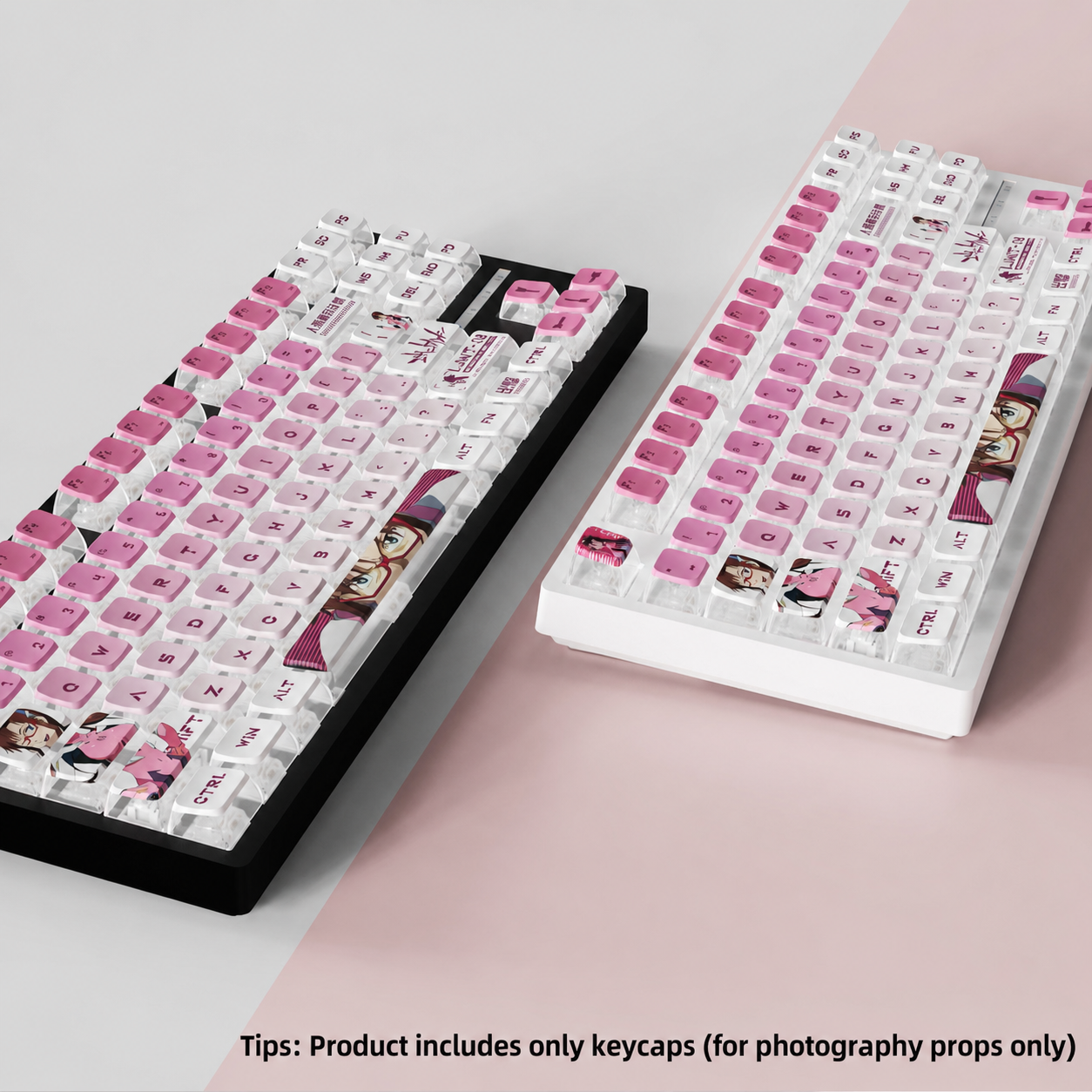 Makinami Four-Sided Backlight Keycaps