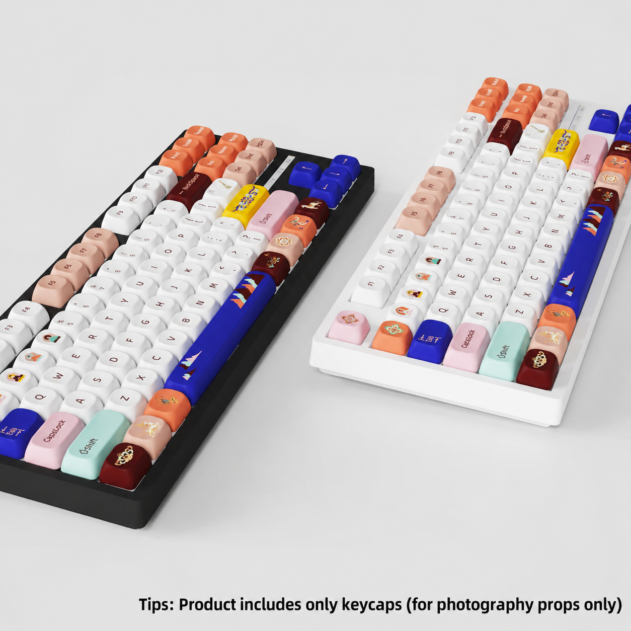 Nine Colored Jataka Keycaps
