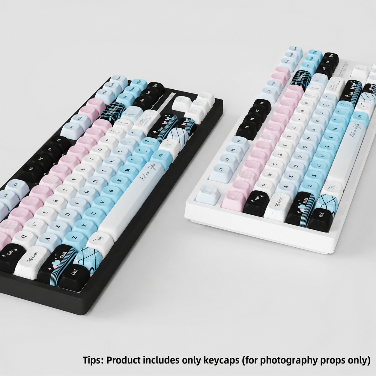 Blue Ribbon Keycaps