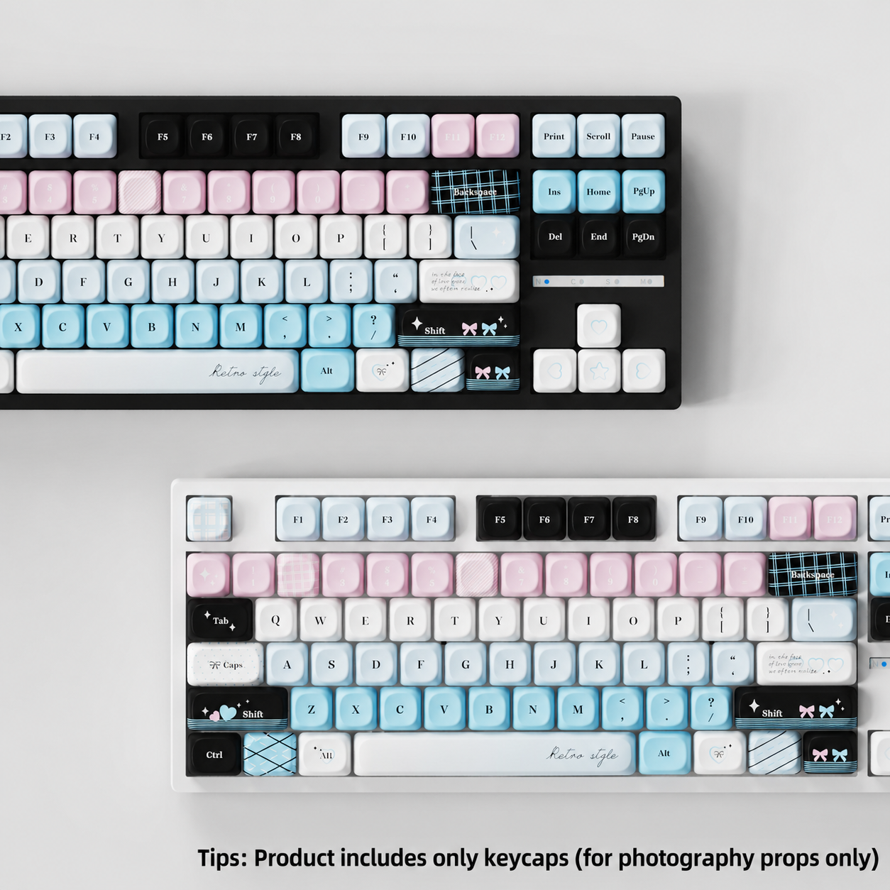 Blue Ribbon Keycaps