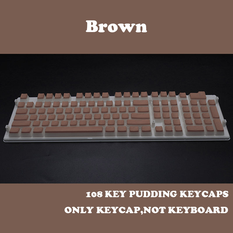 Pudding 129 keys set keycaps