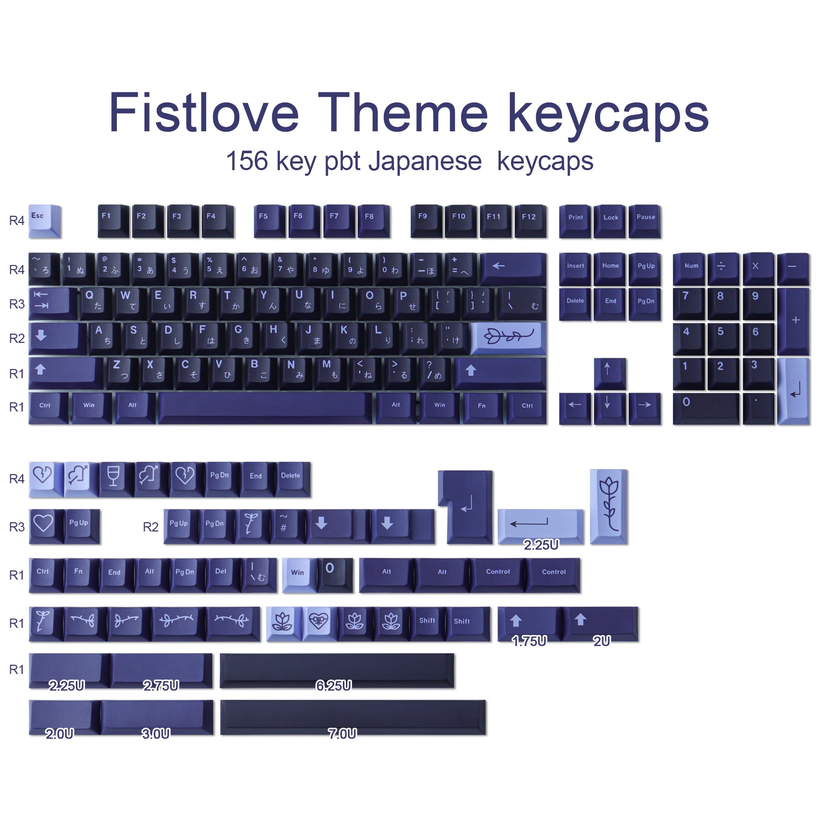 First Love Keycaps