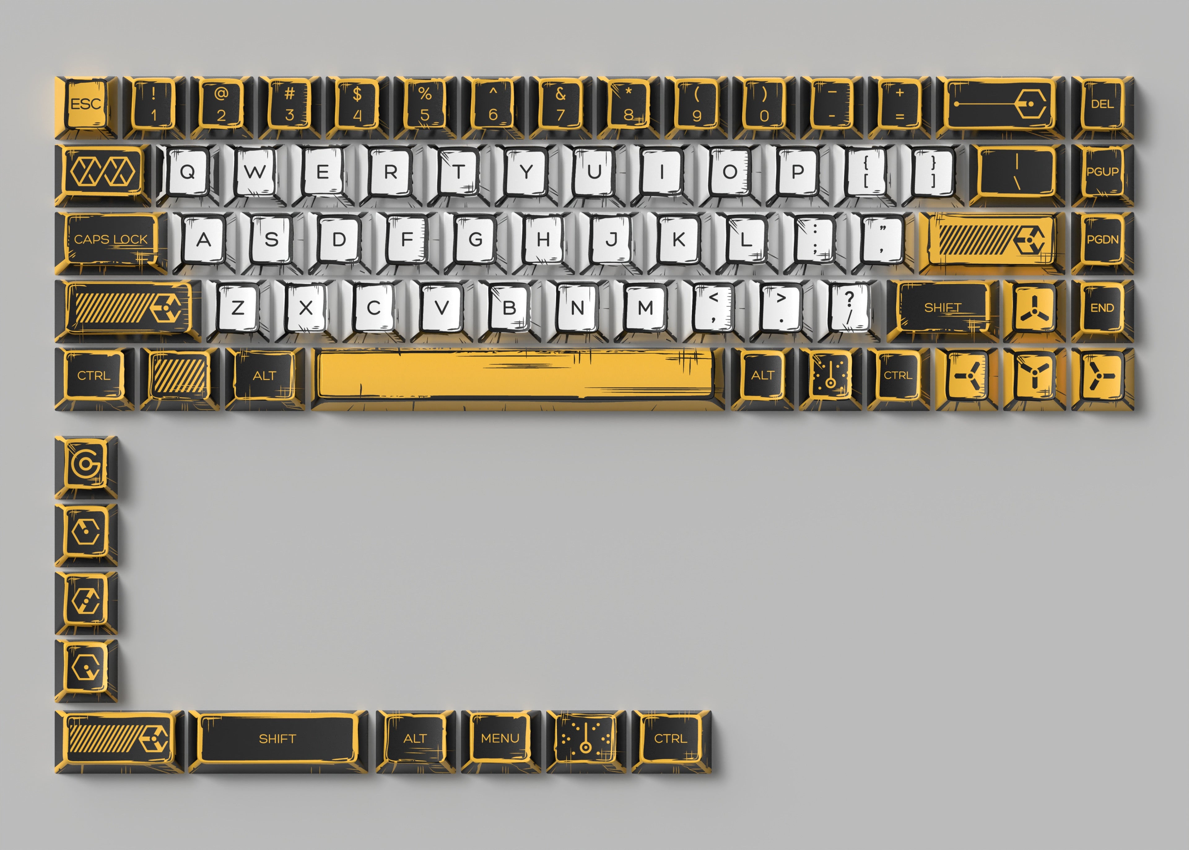 EVA Anime Comic Style Keycaps