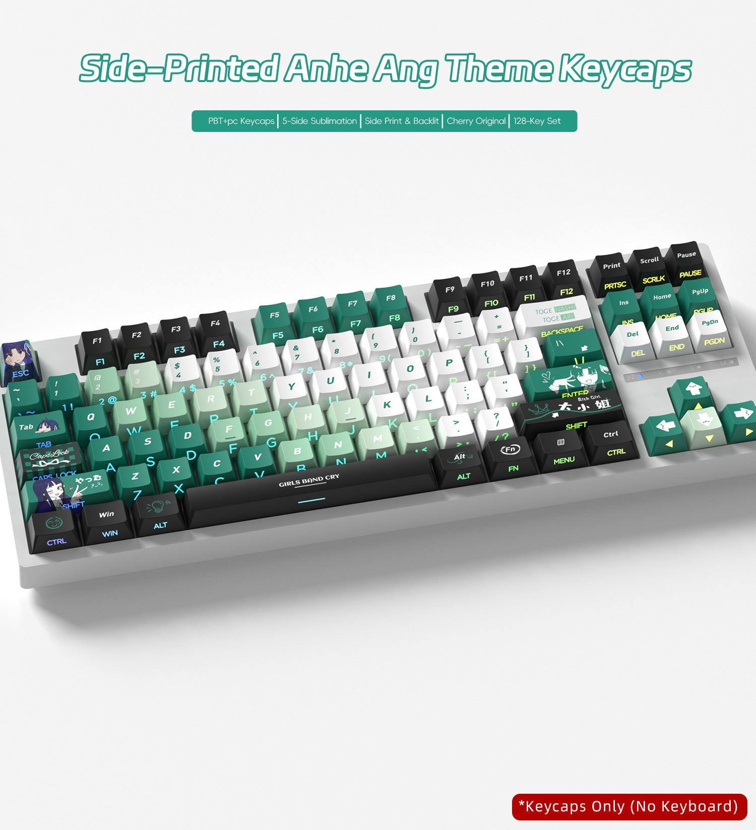 Anhe Ang Side Backlight Keycaps