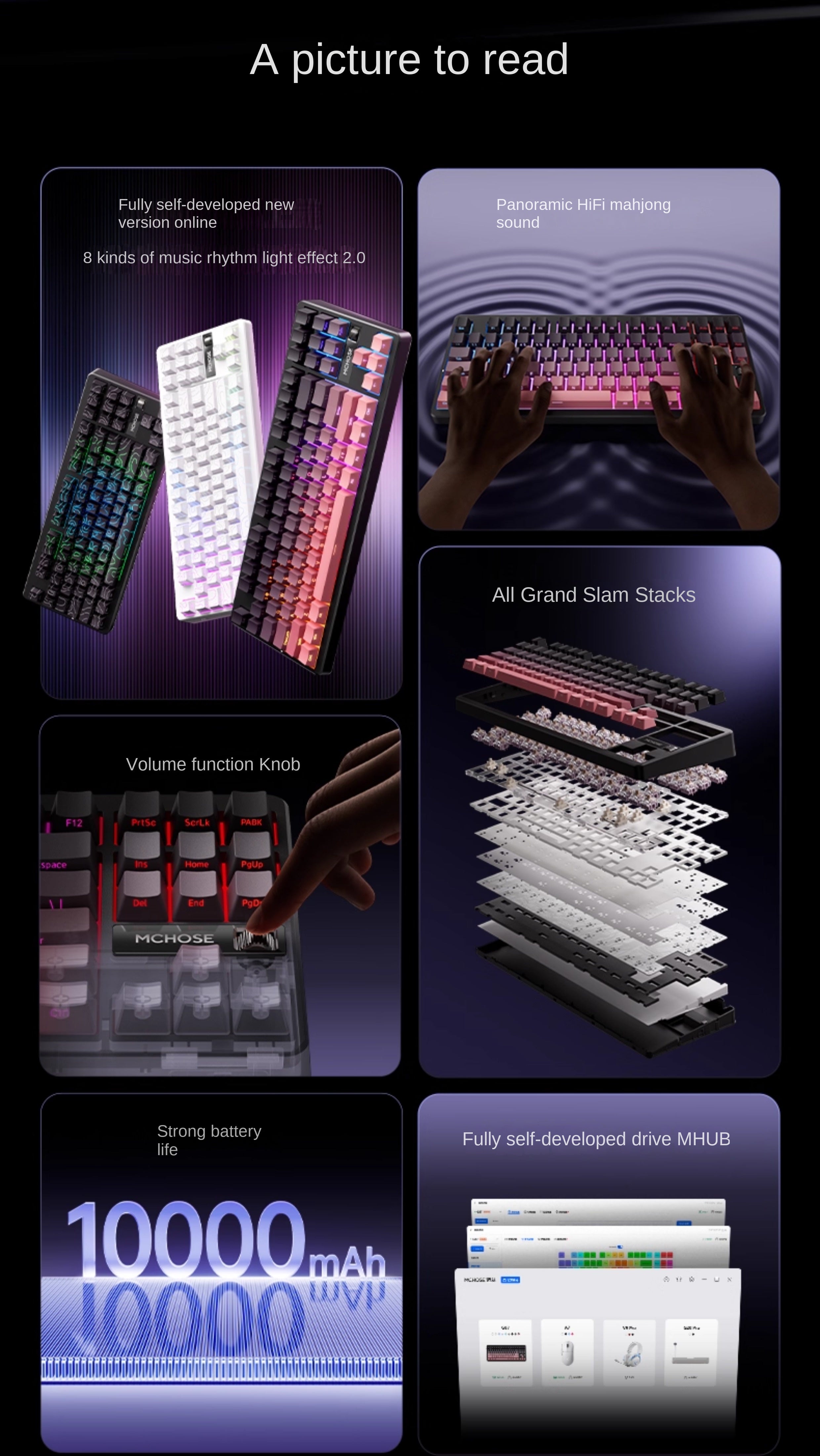 MCHOSE G87 Mechanical keyboard