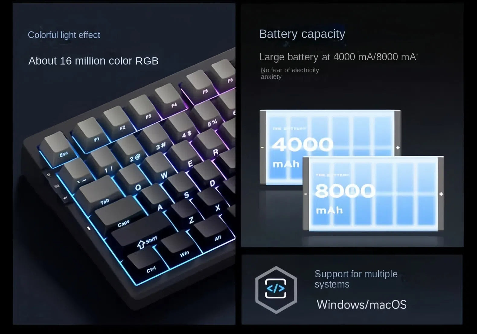 MCHOSE G75 Pro Mechanical keyboard