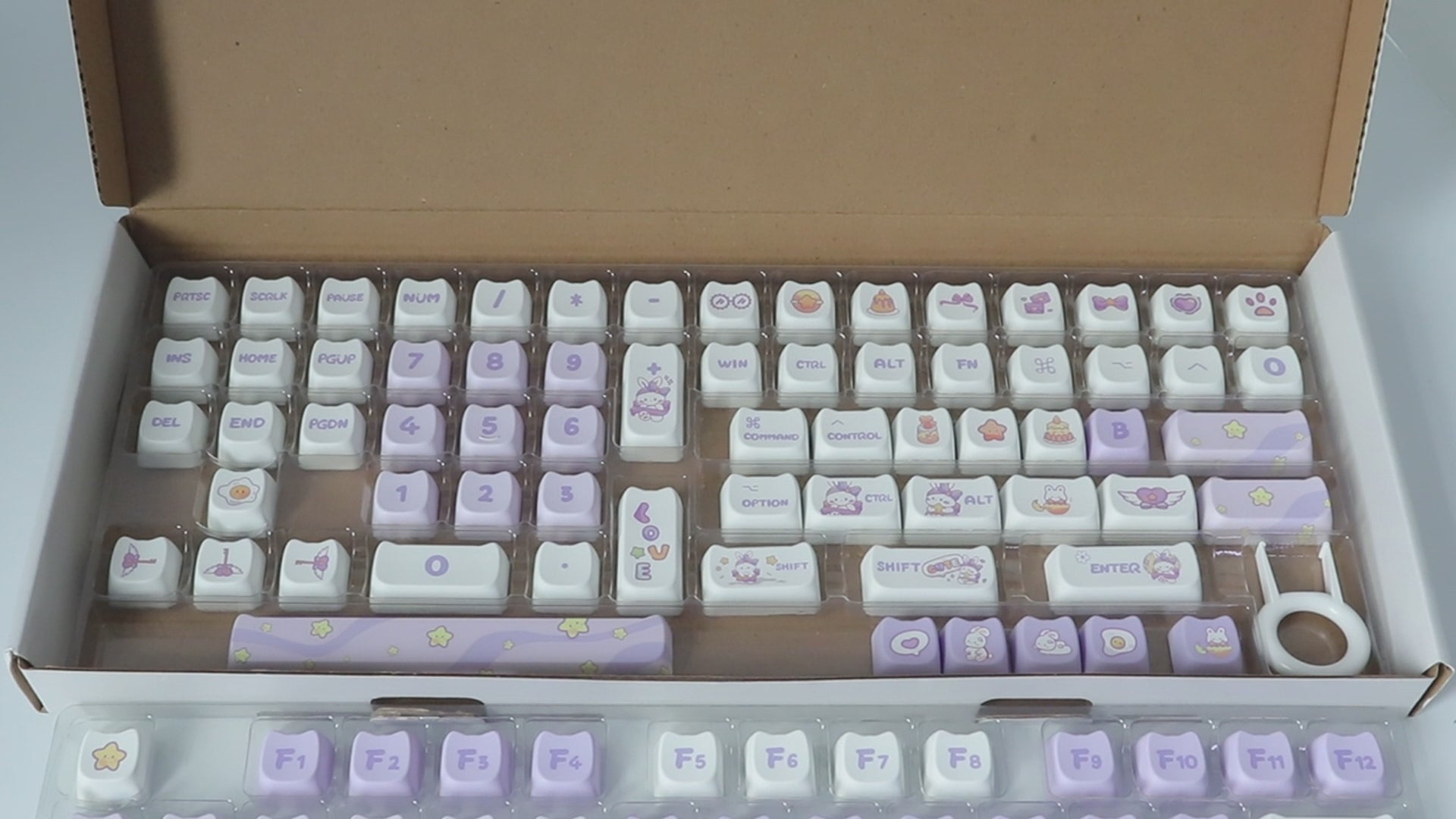 Load video: Magic Rabbit keycaps