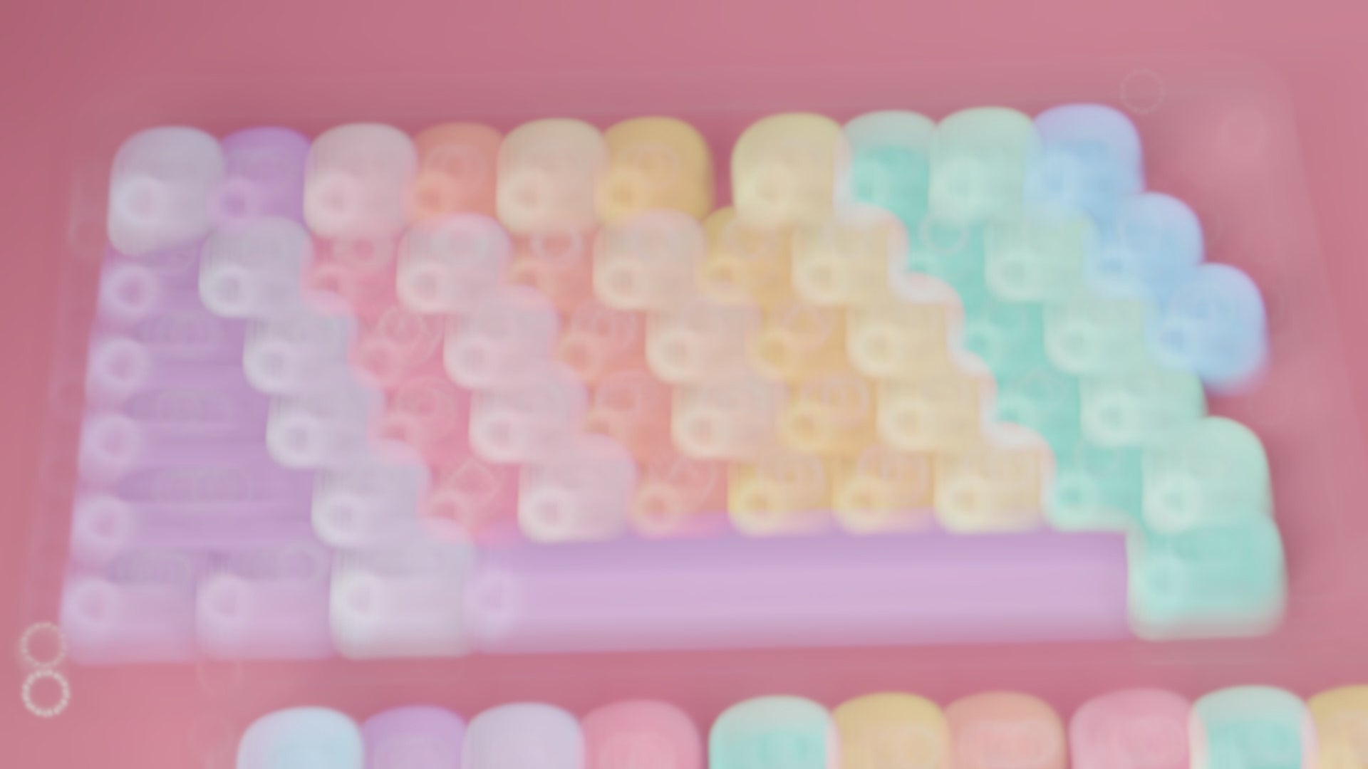 Load video: Soft Candy MOA keycaps