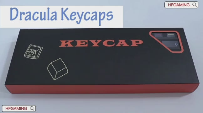 Load video: Dracula keycaps