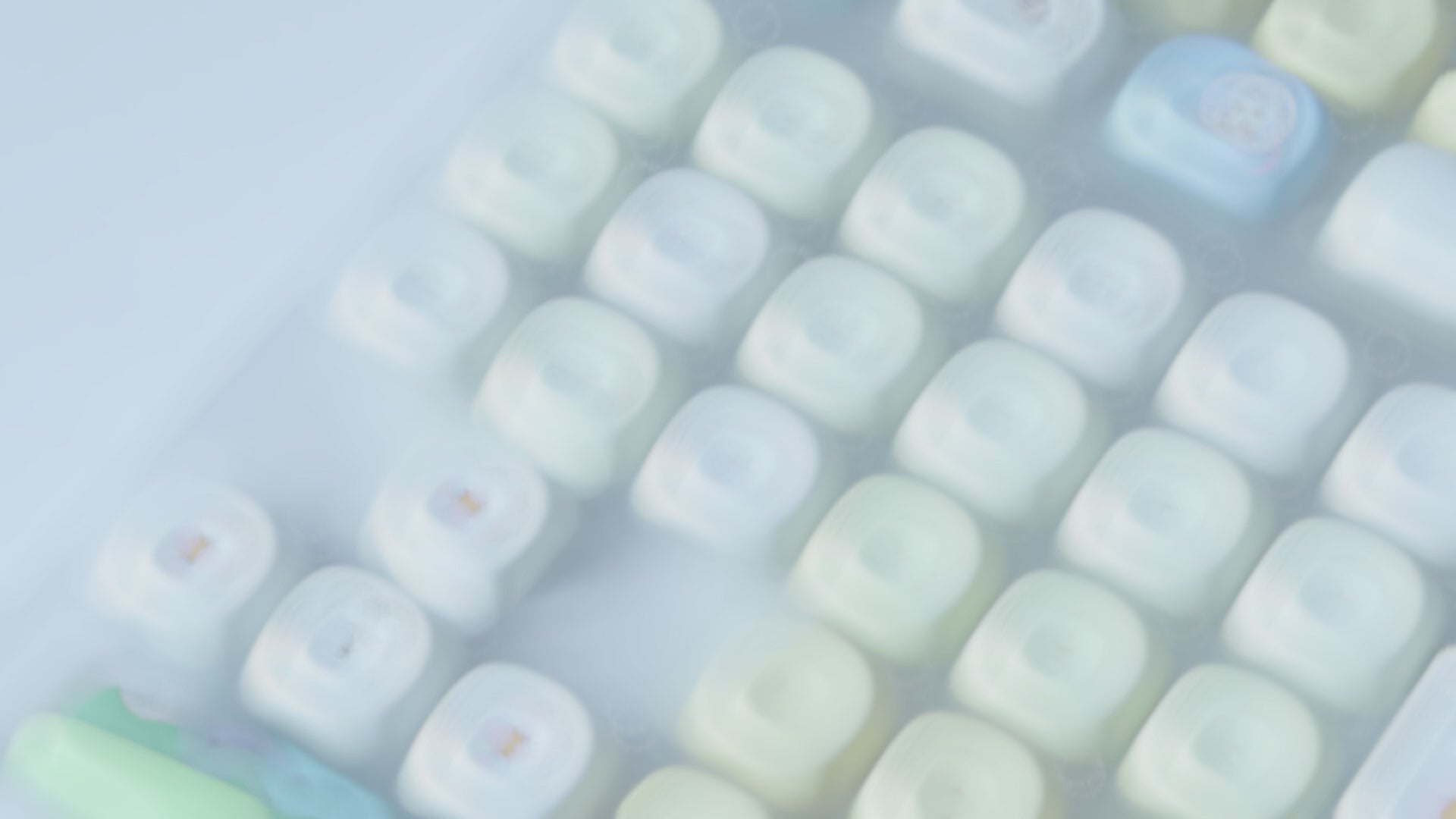 Load video: Hachiware keycaps