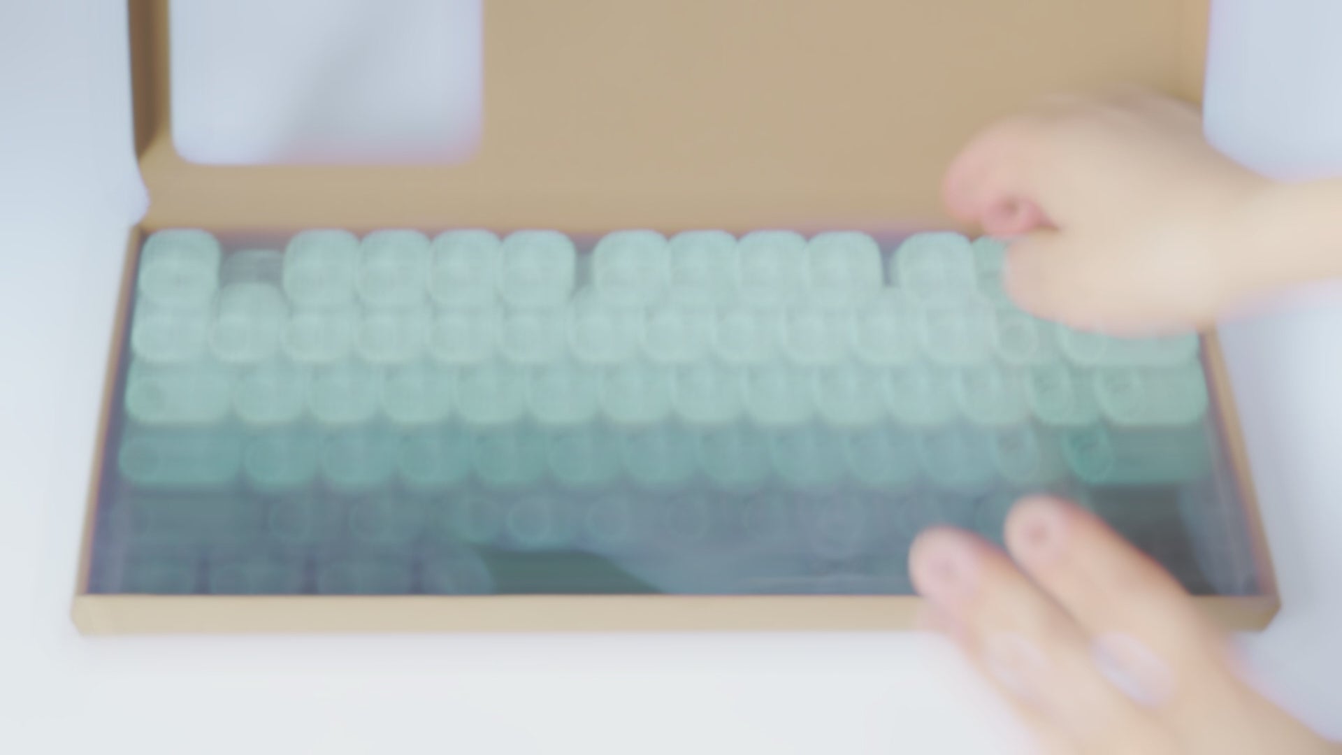 Load video: Green Mountain keycaps
