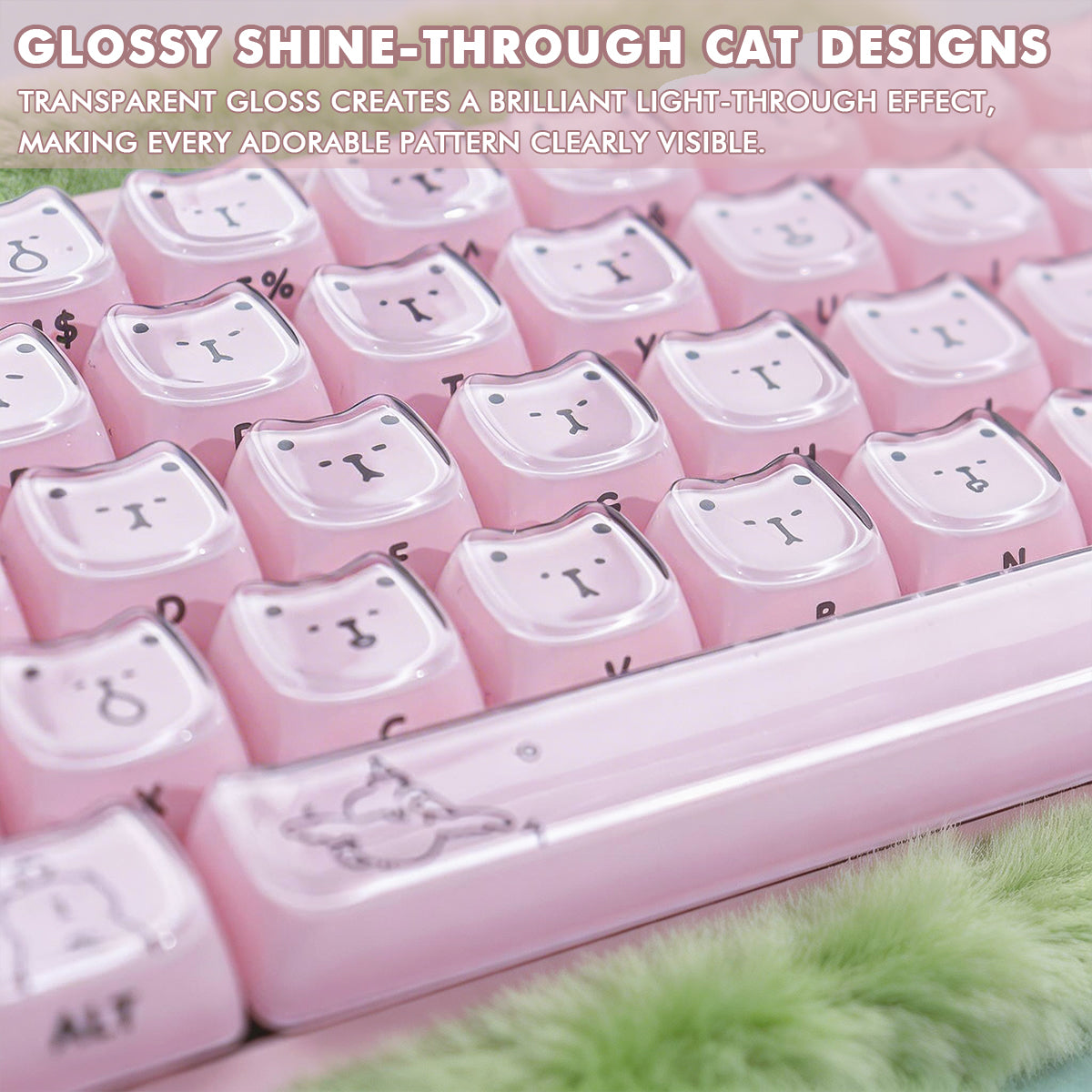 Crystal Kapibala Keycaps - joorkey