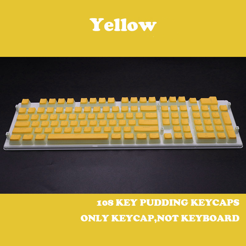 Pudding 129 keys set keycaps