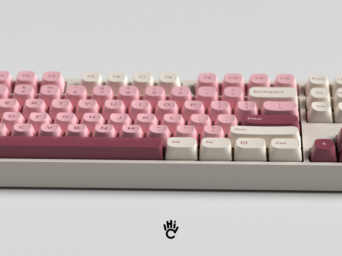 Raspberry Keyes YMK Raspberry keycaps 171 Keys PBT Material YMK Profile Two-Color ...