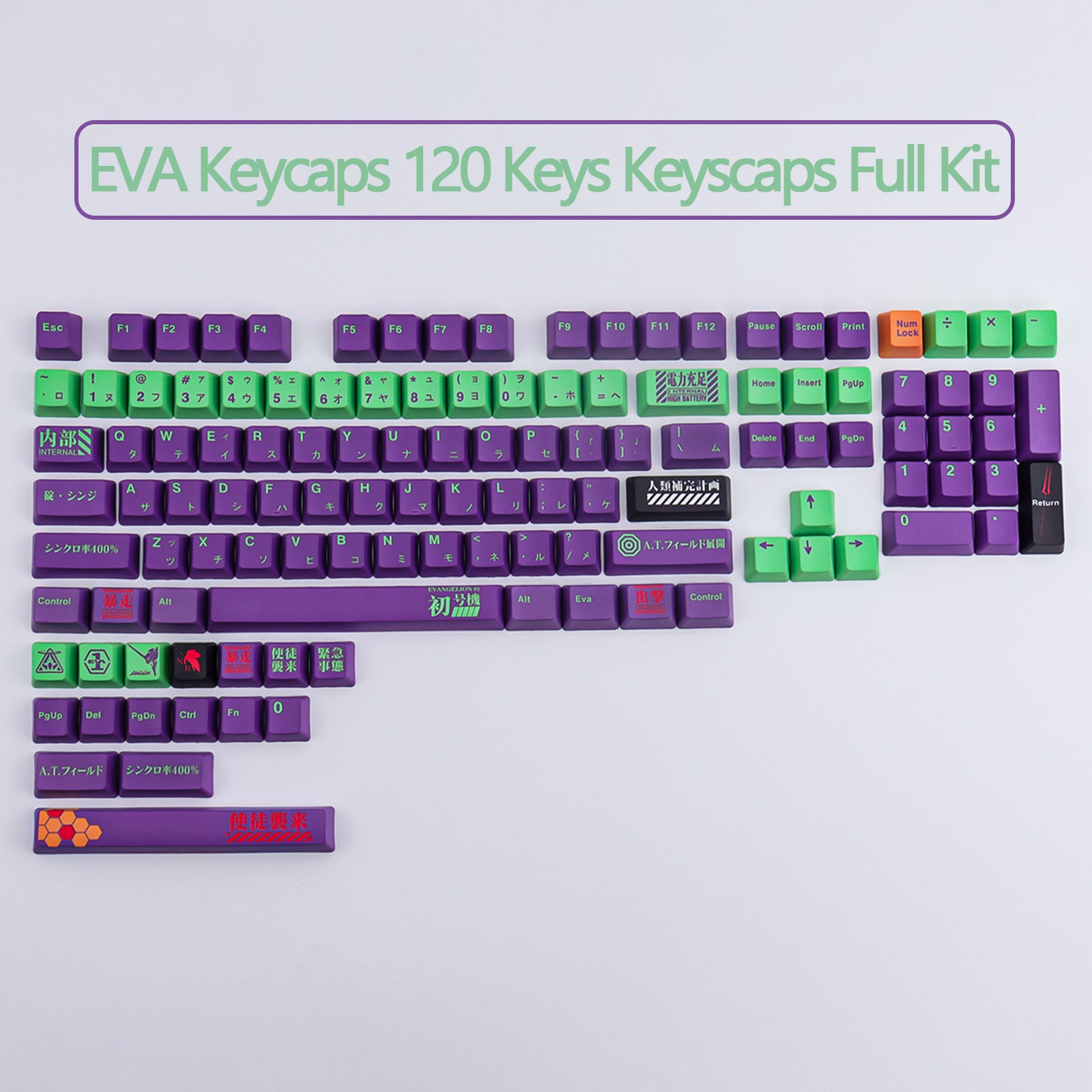 Eva Keycaps Set