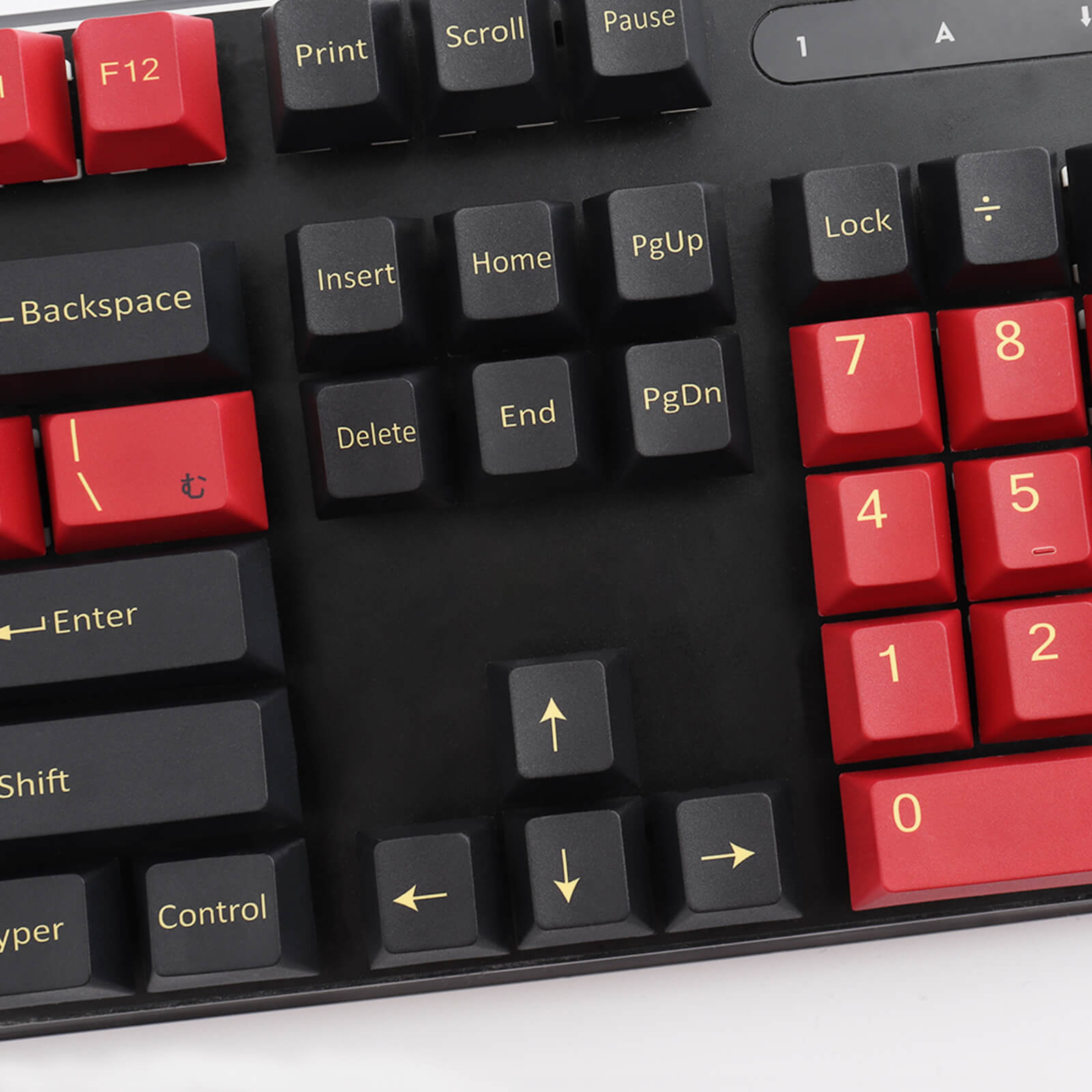 Red Samurai Keycaps Set - joorkey