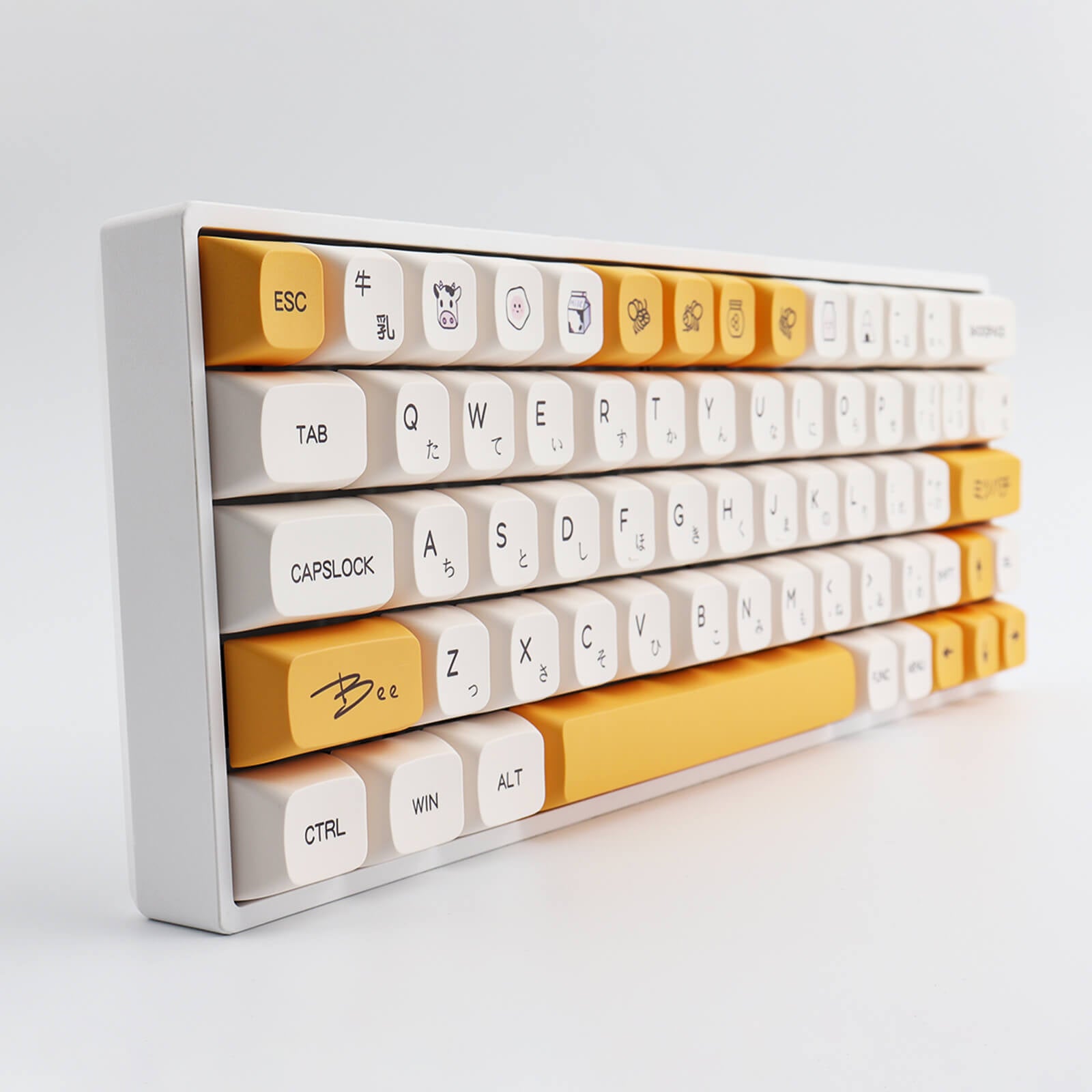 Honey Milk Keycaps Set