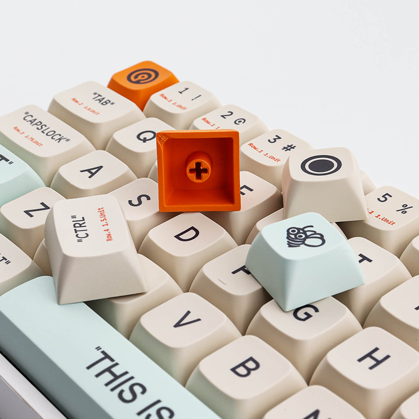 Plastic Keycaps Set