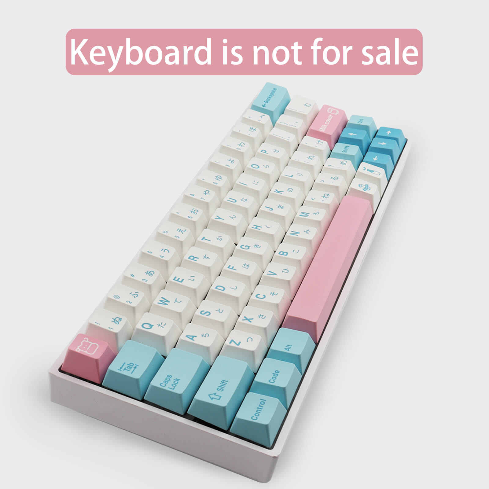 Milk Cover Keycaps