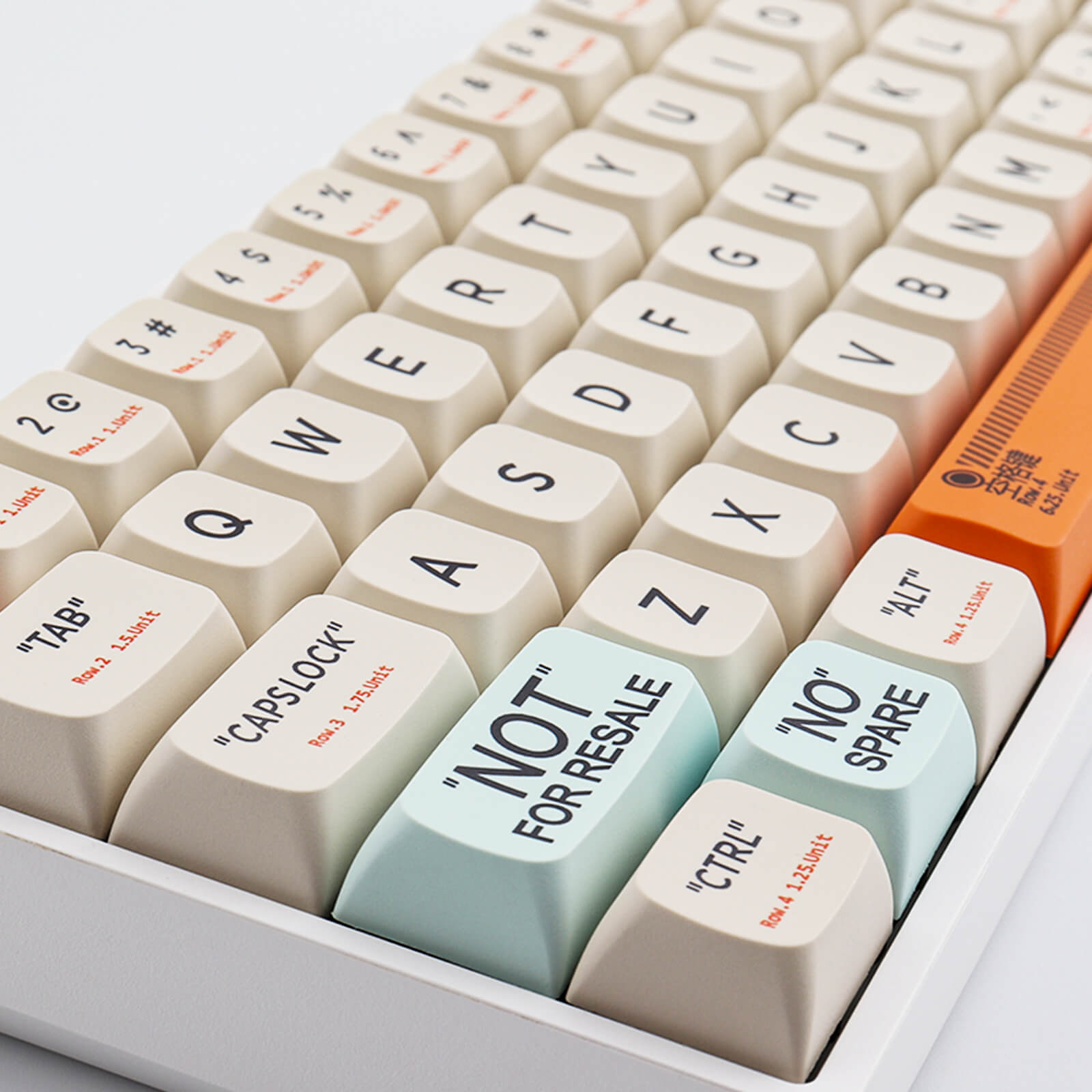 Plastic Keycaps Set
