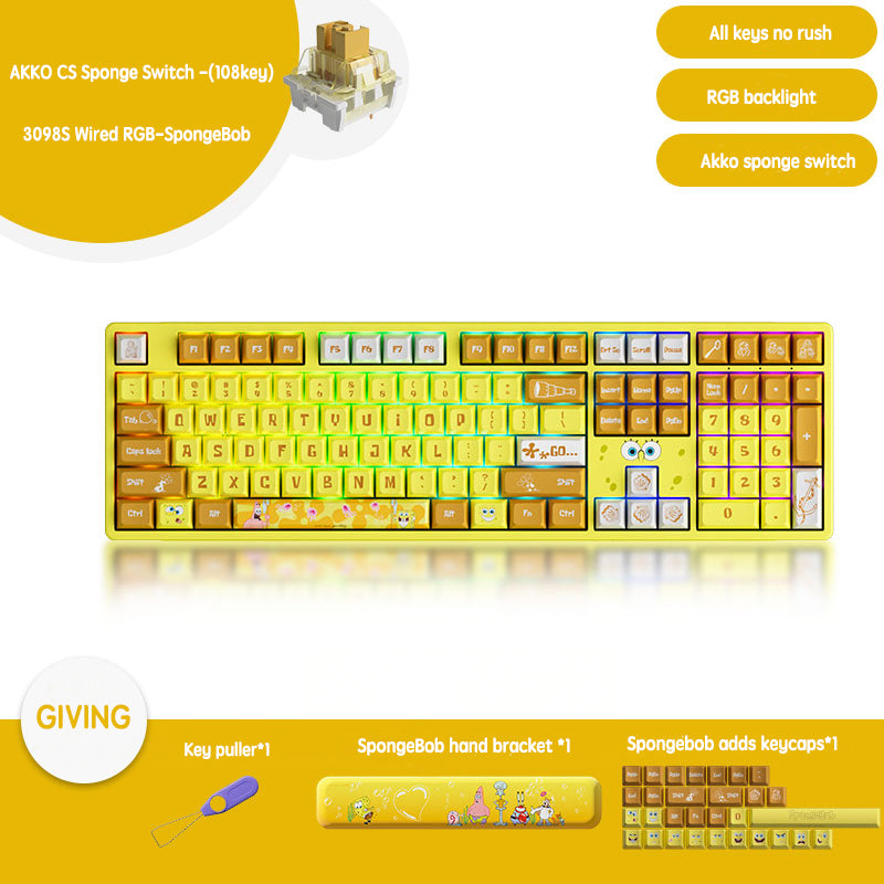 Akko SpongeBob Keycaps