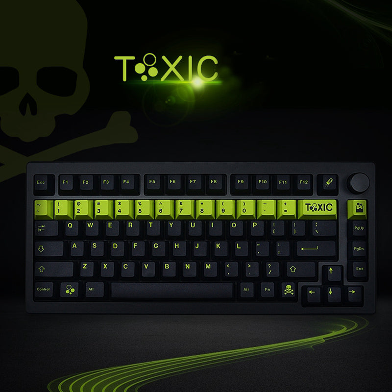 GMK Toxic PBT Keycap 129 Keys Cherry Profile DYE-SUB Personalized GMK ...