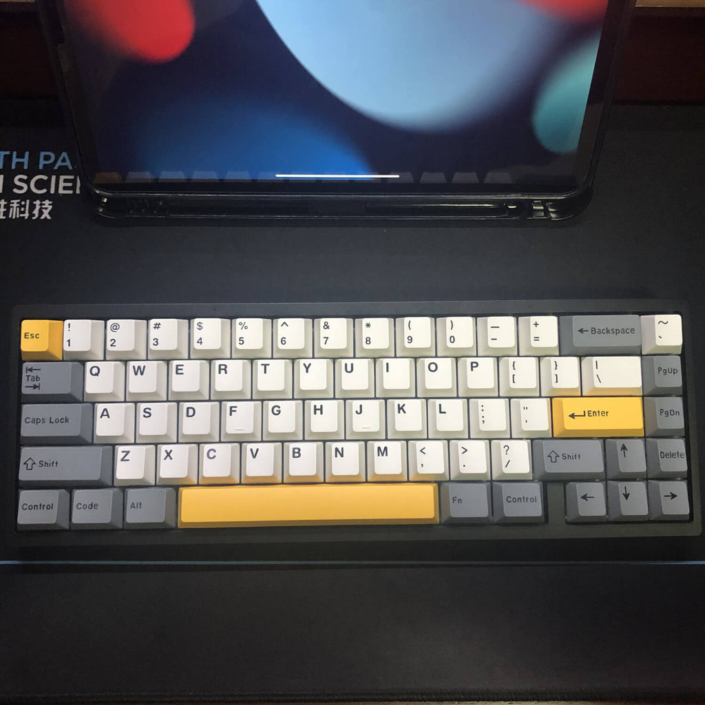 Double shot ABS Heavy industry Keycaps Set