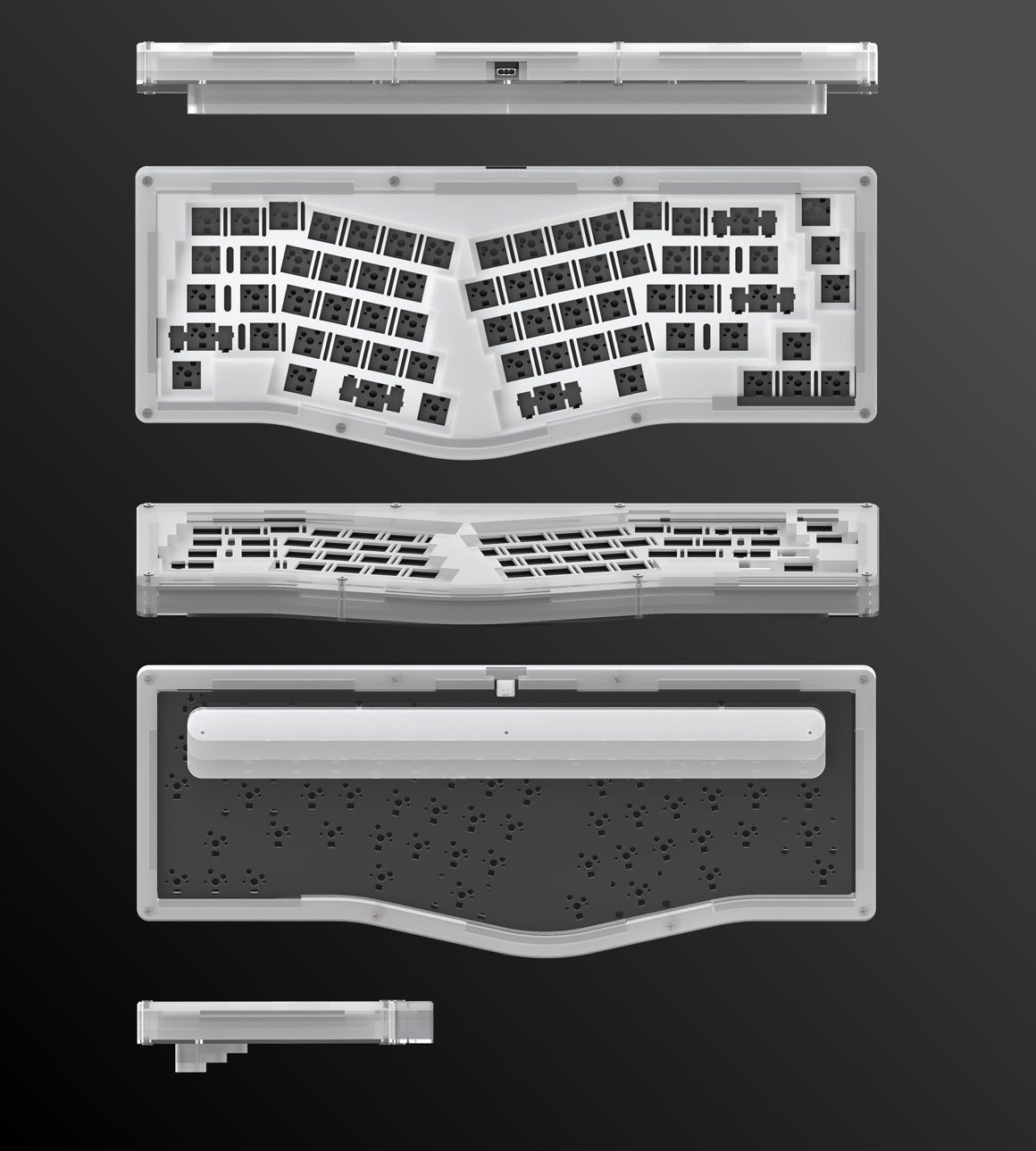 DKCAlice 66 Hot Swap Mechanical Keyboard Kit