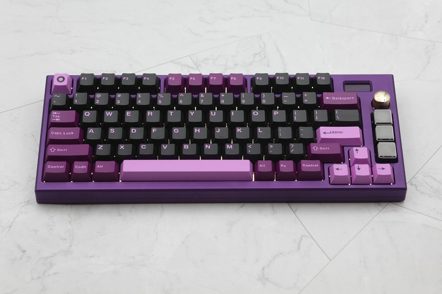 171 keys ABS Double Shot  Black Lotus Keycaps