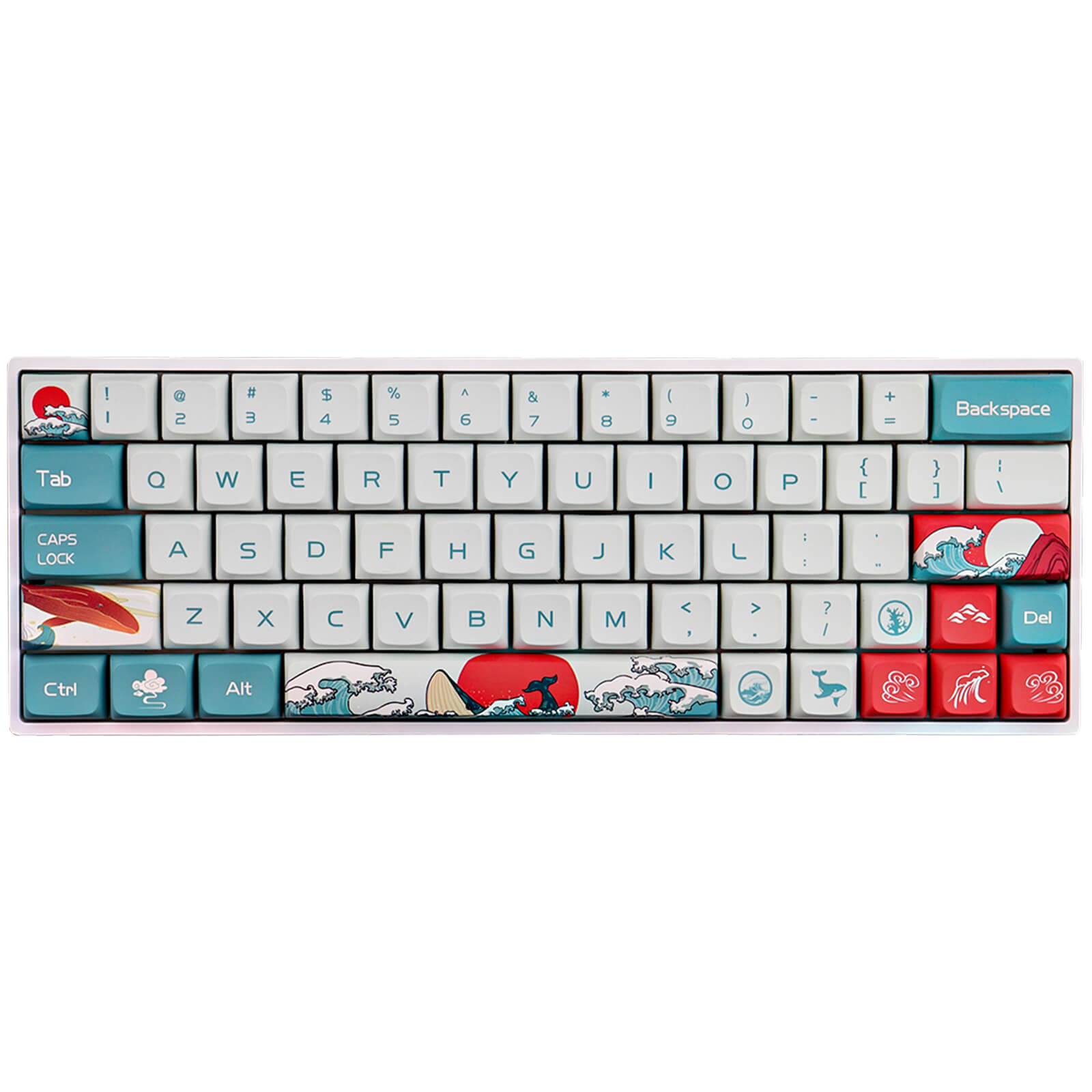 Ukiyo-e Coral Sea Keycap