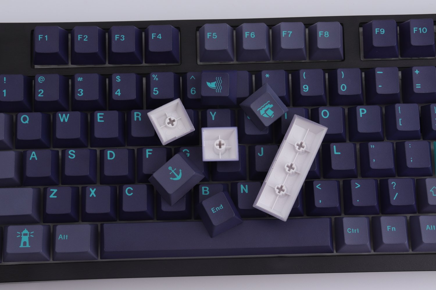 129 Keys PBT Dye-SUB Hammerhead Keycaps