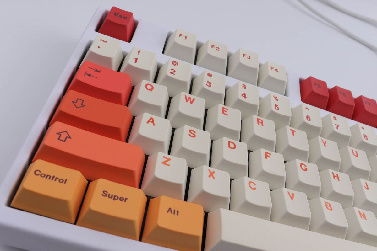 Fall Key Caps PBT keycaps, 129 Keys keycaps Cherry Profile DYE-SUB Personalized GMK ...