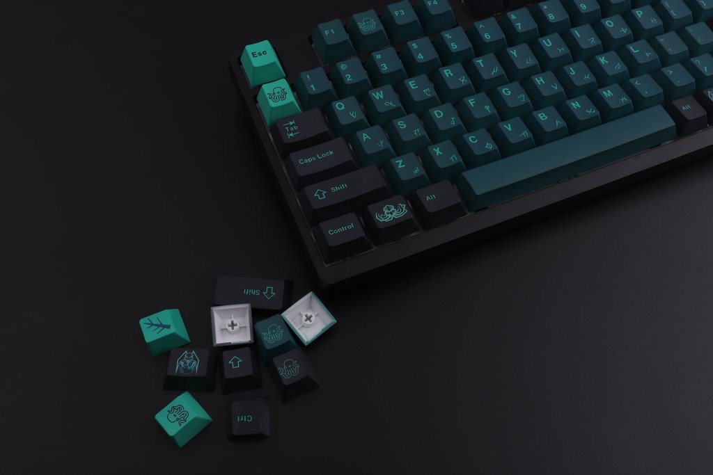 Terror Below PBT DYE-SUB Keycaps