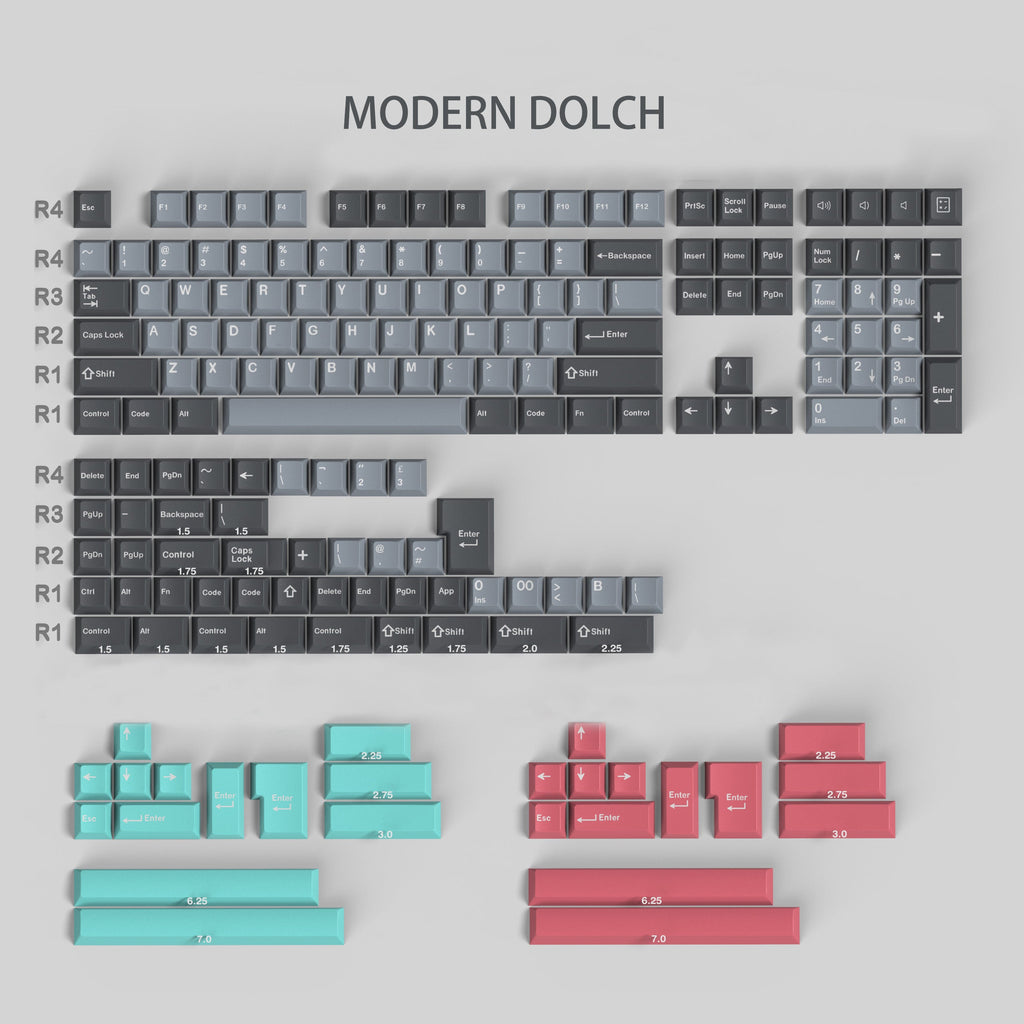 Modern Dolch Keycaps