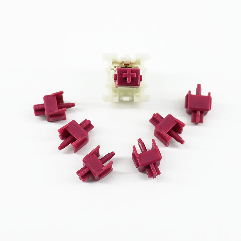 Burgundy Switch Stem Mechanical Keyboard Switches Stem Repair Linear ...